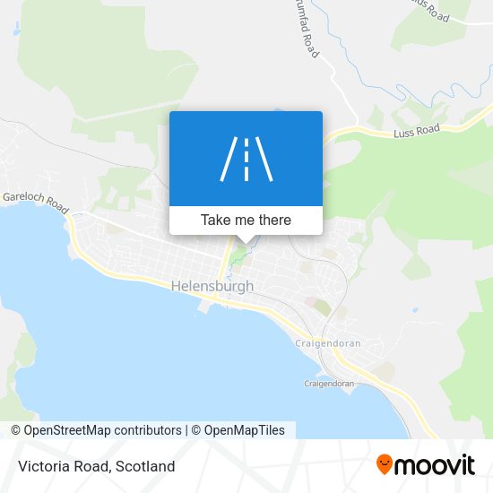 Victoria Road map