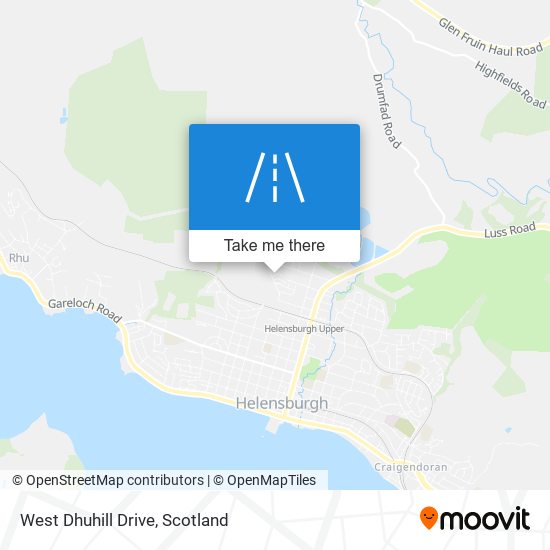 West Dhuhill Drive map