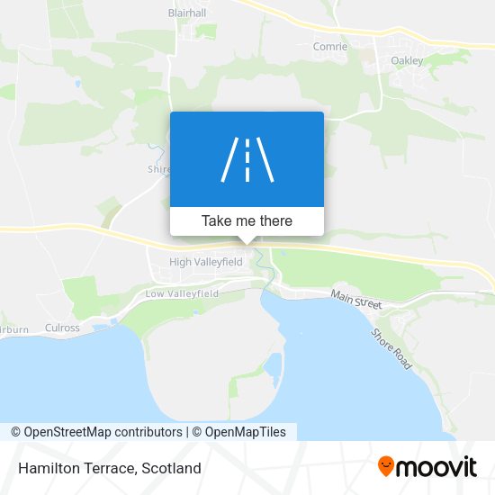 Hamilton Terrace map