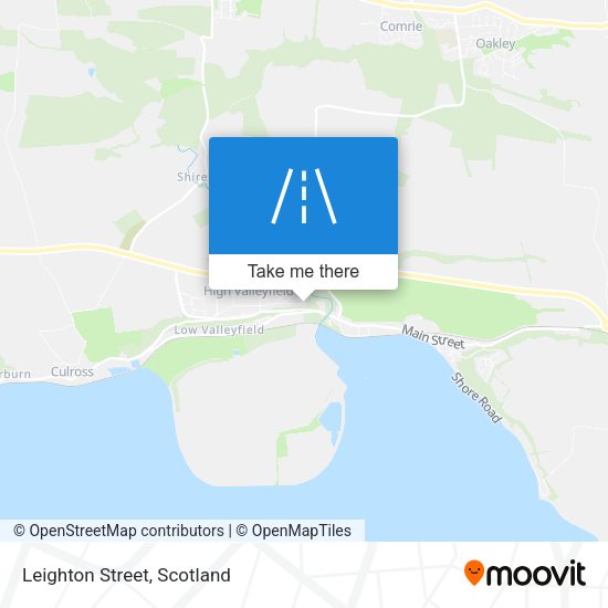 Leighton Street map