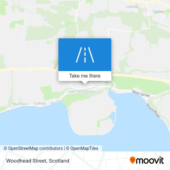 Woodhead Street map