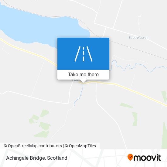 Achingale Bridge map