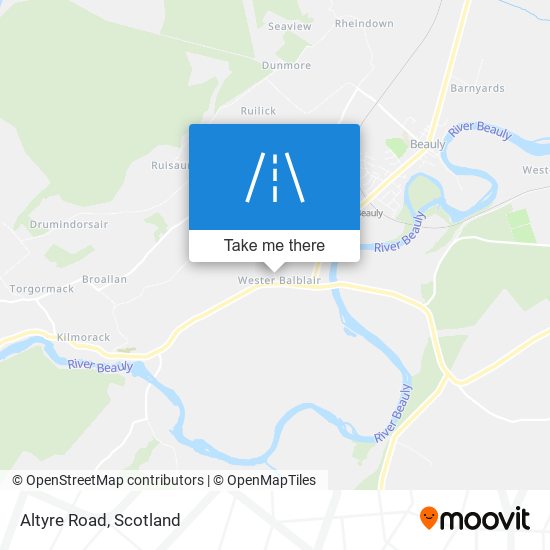 Altyre Road map