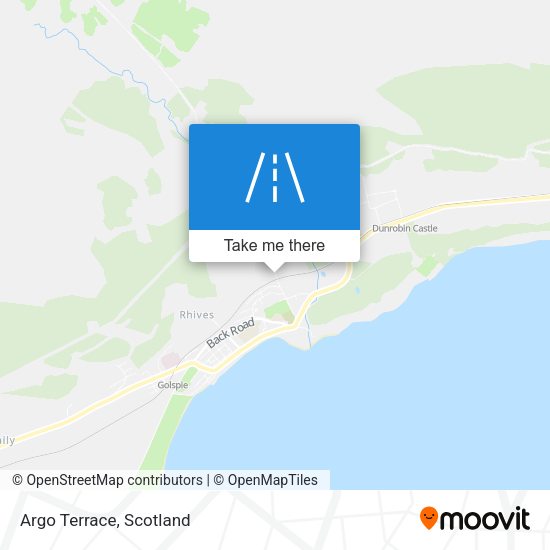 Argo Terrace map