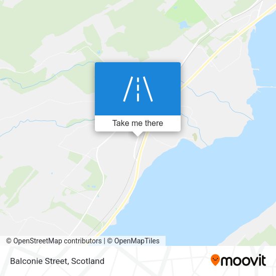 Balconie Street map