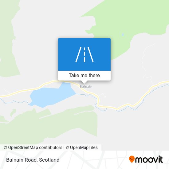 Balnain Road map