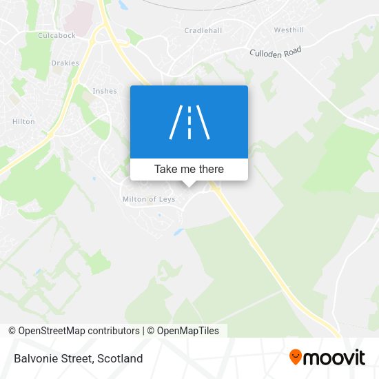 Balvonie Street map