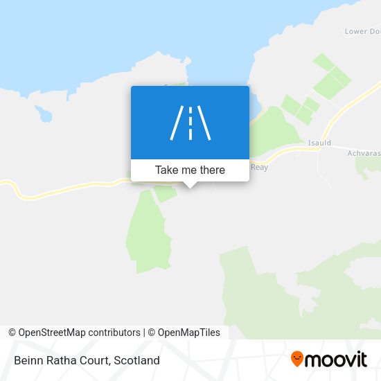Beinn Ratha Court map