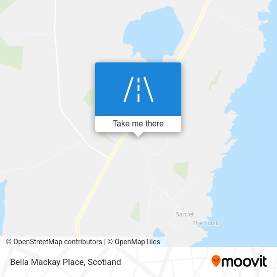 Bella Mackay Place map