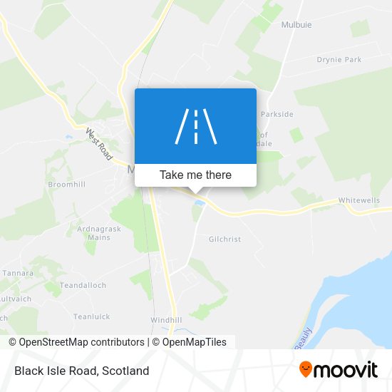 Black Isle Road map