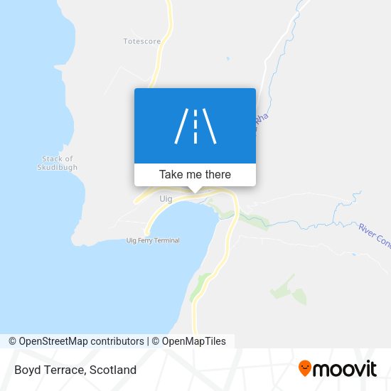 Boyd Terrace map