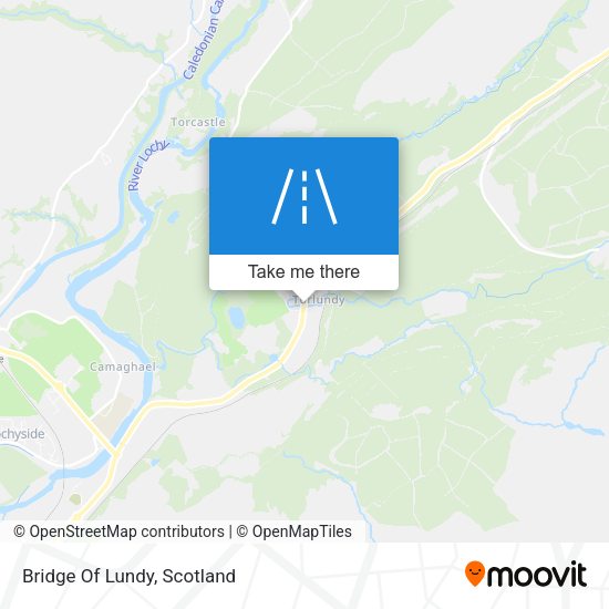 Bridge Of Lundy map