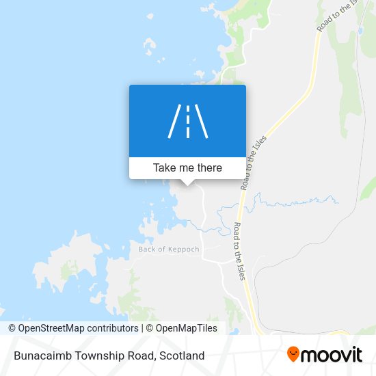 Bunacaimb Township Road map