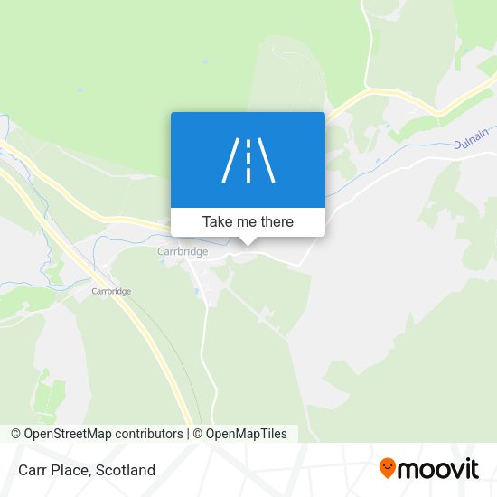 Carr Place map