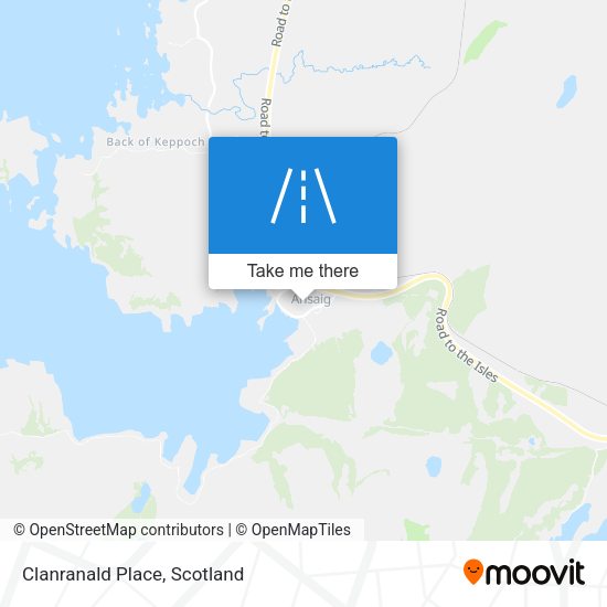 Clanranald Place map