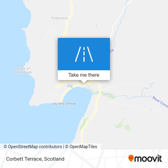 Corbett Terrace map