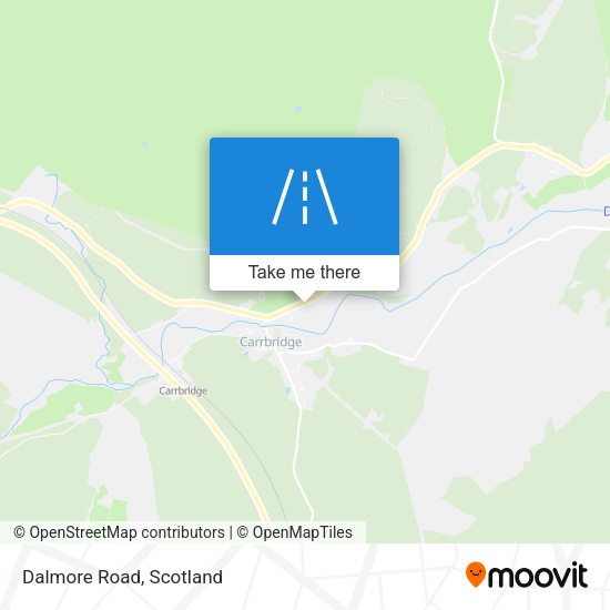 Dalmore Road map