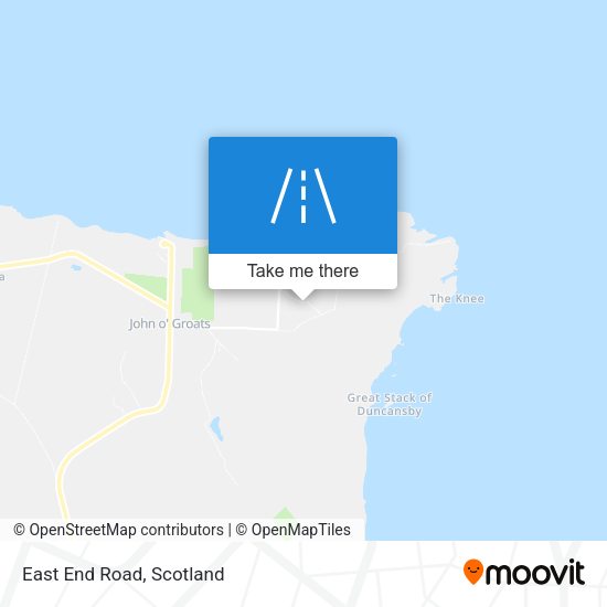 East End Road map