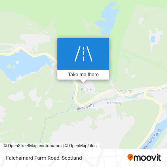Faichemard Farm Road map