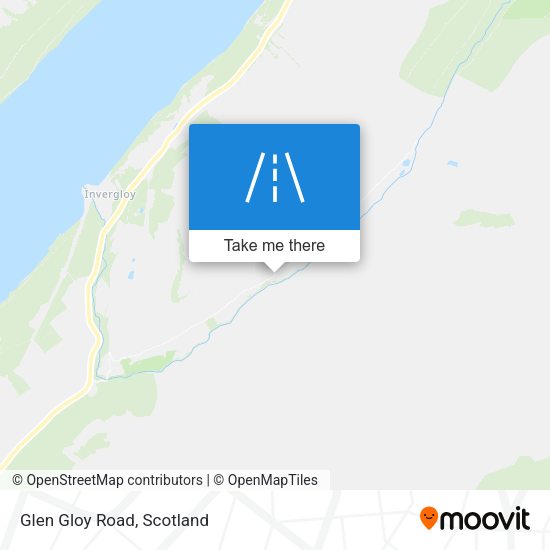 Glen Gloy Road map