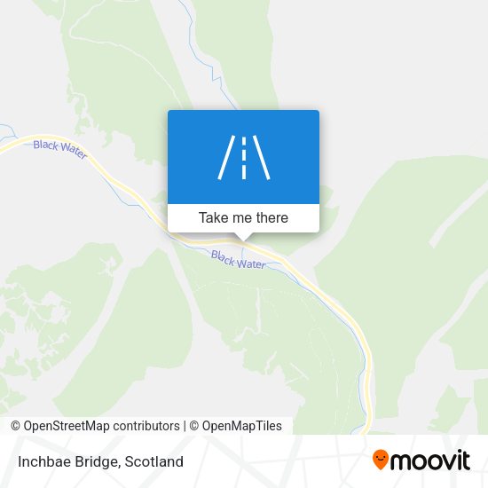 Inchbae Bridge map