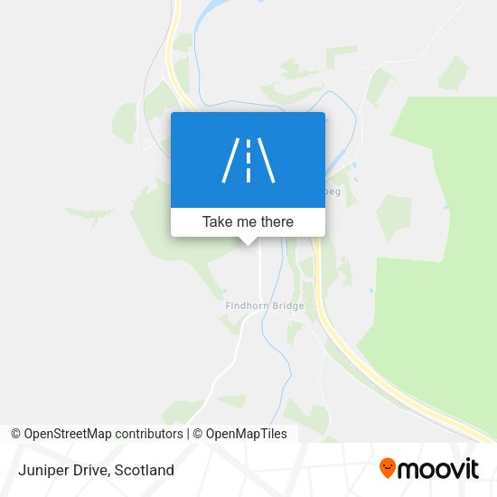 Juniper Drive map