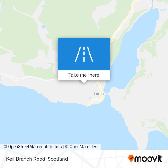 Keil Branch Road map
