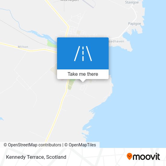 Kennedy Terrace map