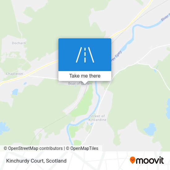 Kinchurdy  Court map