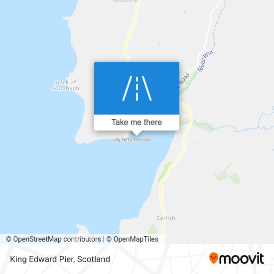 King Edward Pier map