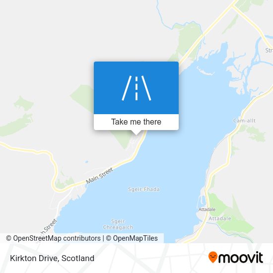 Kirkton Drive map