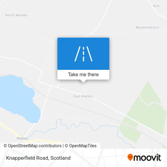 Knapperfield Road map