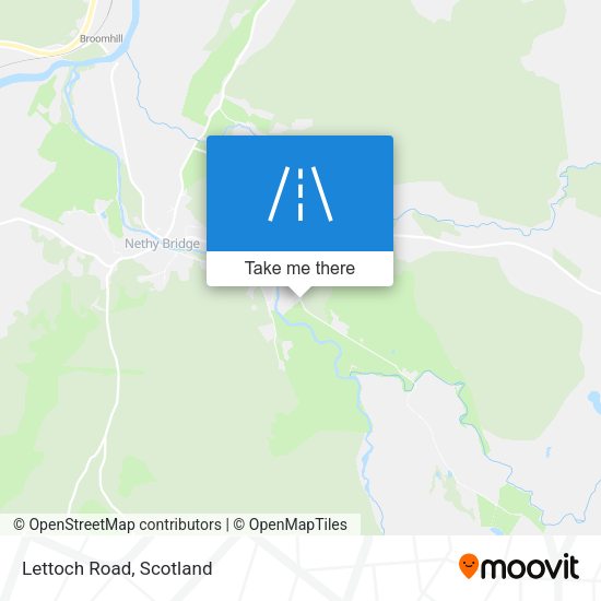 Lettoch Road map