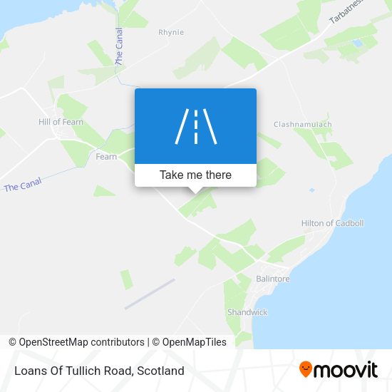 Loans Of Tullich Road map