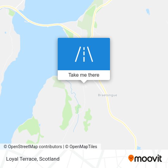 Loyal Terrace map