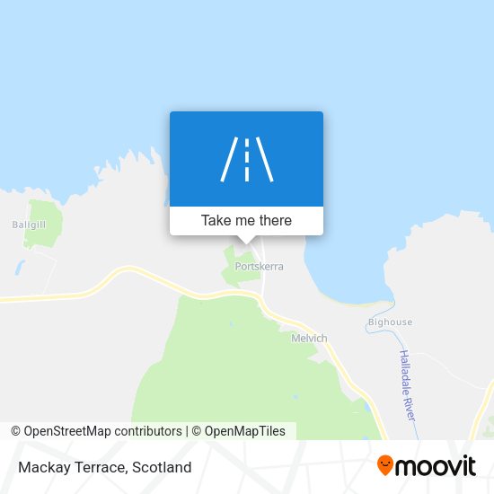 Mackay Terrace map