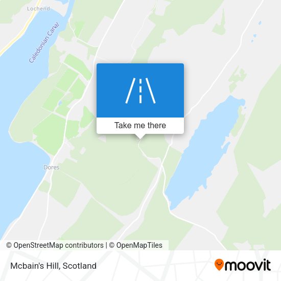 Mcbain's Hill map
