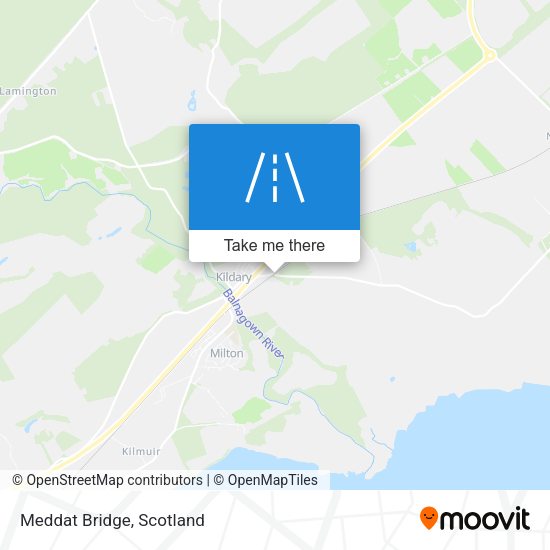 Meddat Bridge map