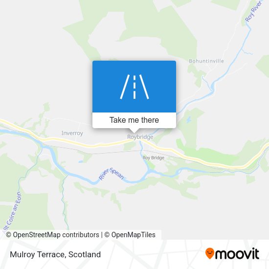 Mulroy Terrace map