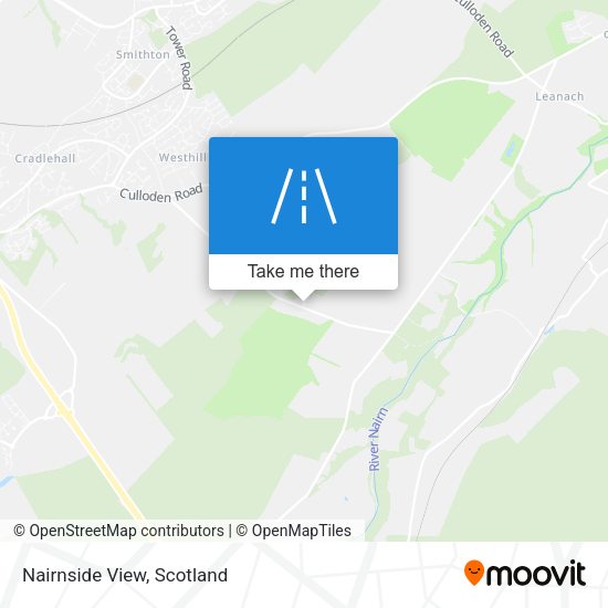 Nairnside View map