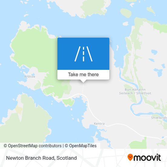 Newton Branch Road map