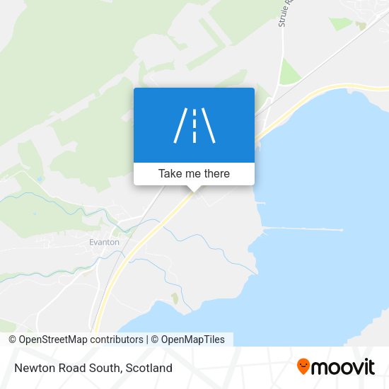 Newton Road South map