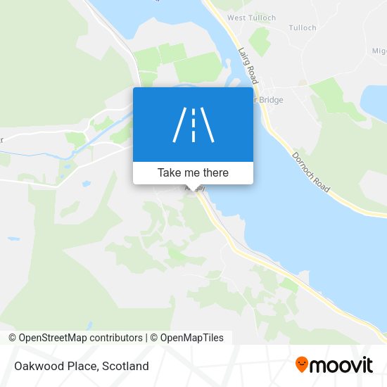 Oakwood Place map