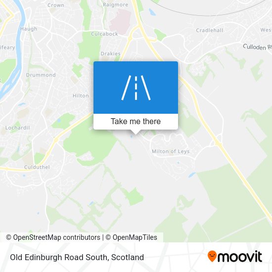 Old Edinburgh Road South map