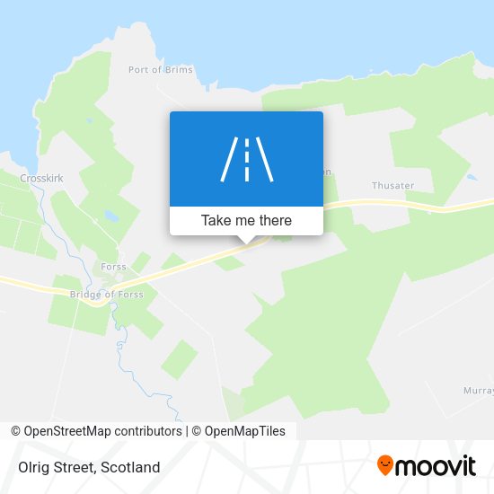 Olrig Street map