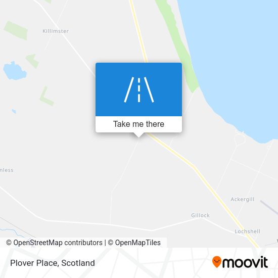 Plover Place map