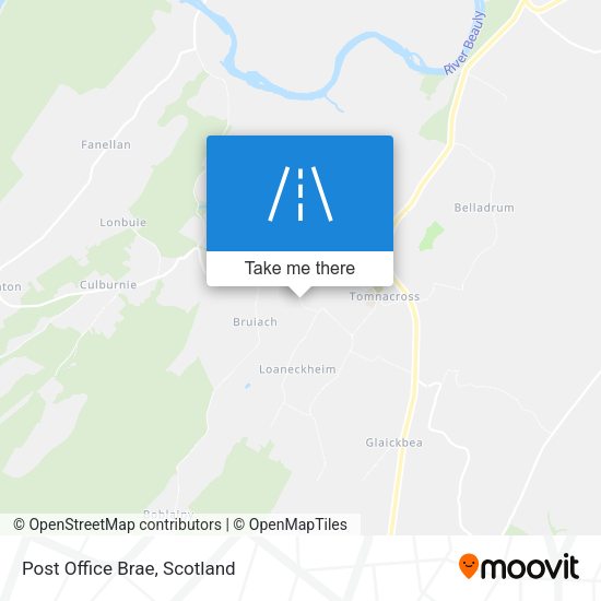 Post Office Brae map