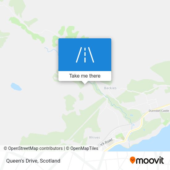 Queen's Drive map