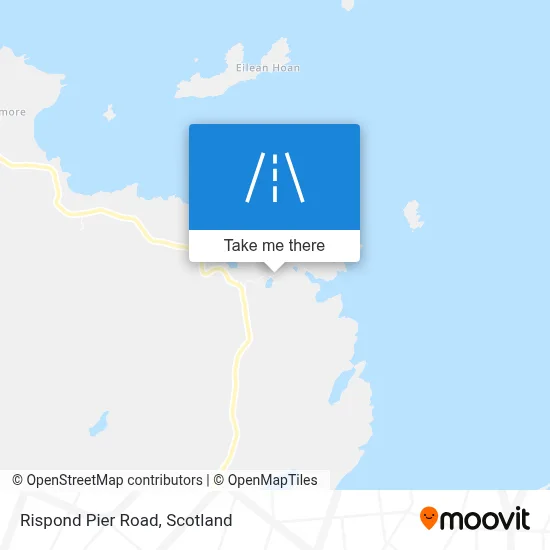 Rispond Pier Road map