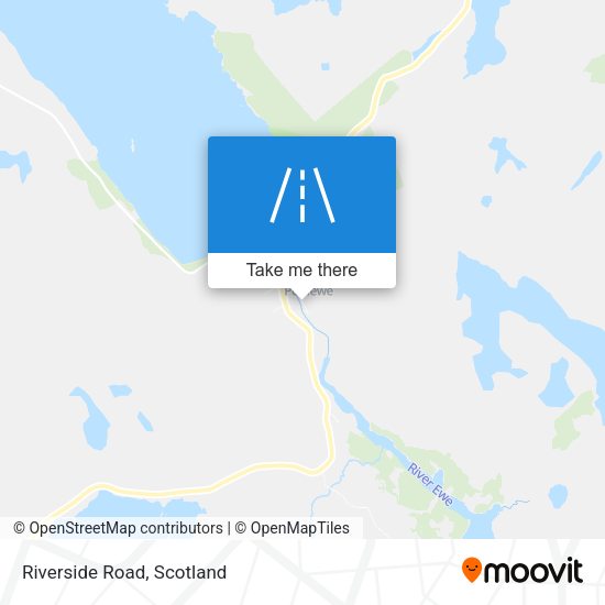 Riverside Road map
